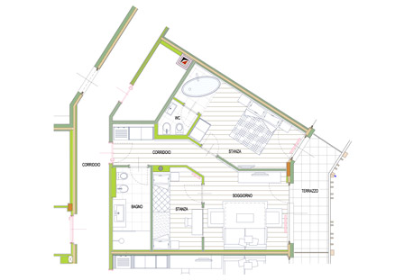 FAMILY SUITE, 57 m2 sleeps 4-6