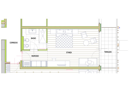 JUNIOR SUITE, 35 m2 sleeps 2-4