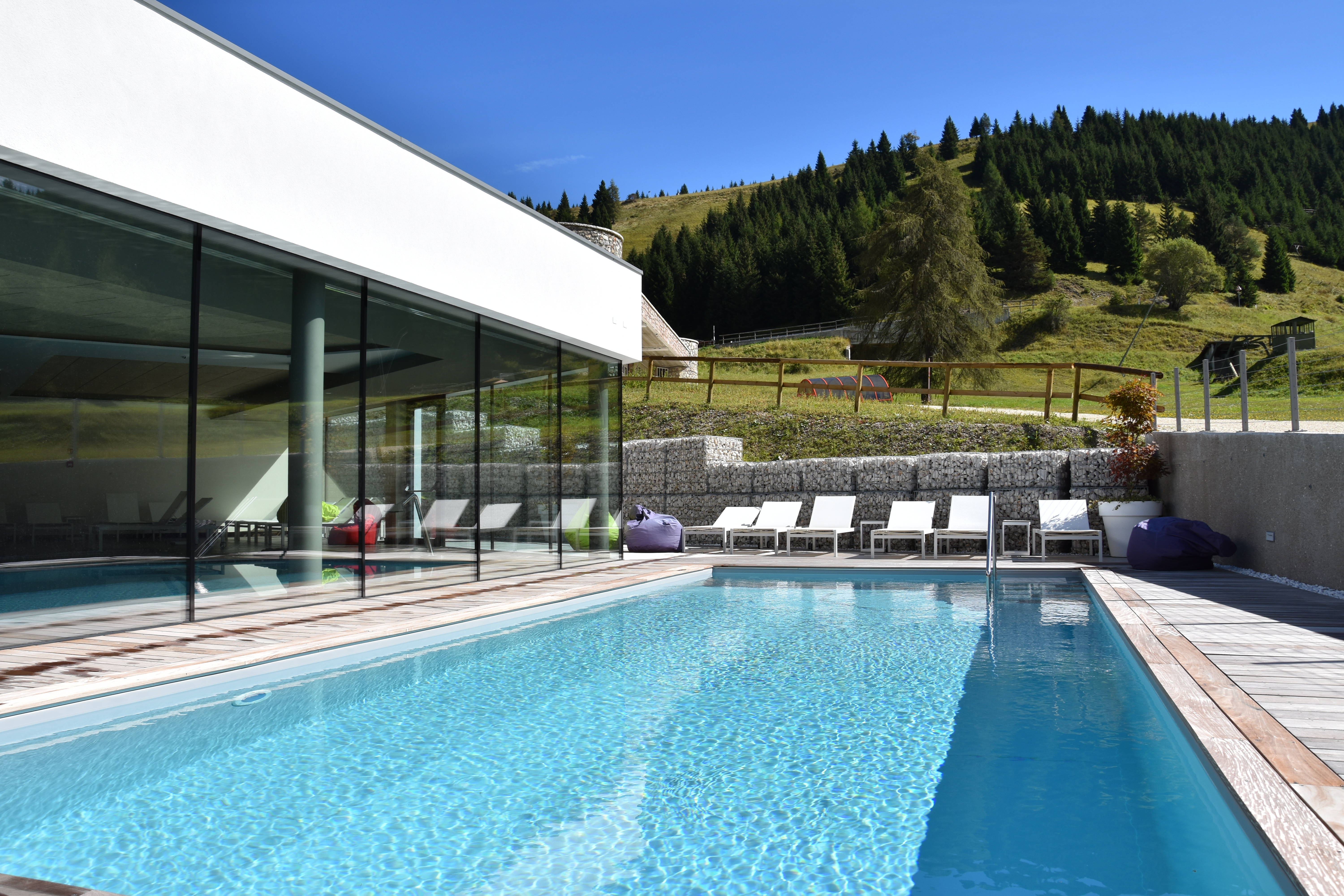 le piscine dell'alpe Cimbra